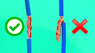 Brilliant Idea - How to Connect Electrical Wires Correctly