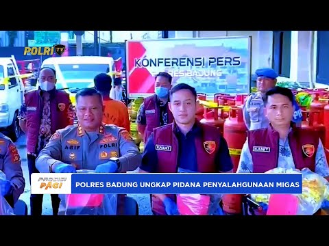 POLRES BADUNG POLDA BALI PRESS RELEASE DUGAAN TINDAK PIDANA PENYALAHGUNAAN MIGAS