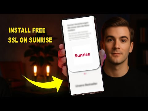 How To Install Free SSL On Sunrise 2025 (COMPLETE GUIDE) (2026)