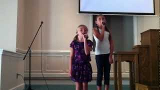 Valarie &amp; Natalie singing &quot;Sky Full of Angels&quot;
