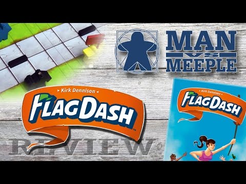 Flag Dash Review by Man Vs Meeple