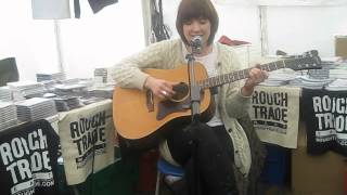 Cate Le Bon 'Fold The Cloth' @ Rough Trade Tent, Green Man August 2012