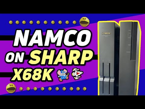 Japan's EXCELLENT Namco Ports on Sharp X68000