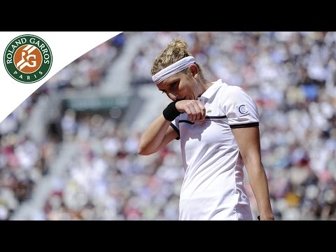 T. Bacsinszky v. A. Van Uytvanck 2015 French Open Women's Highlights / Quarterfinals