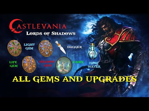 CASTLEVANIA LORDS OF SHADOW LOCATION OF ALL GEMS AND ALL UPDATES GAMINGCATTAAK