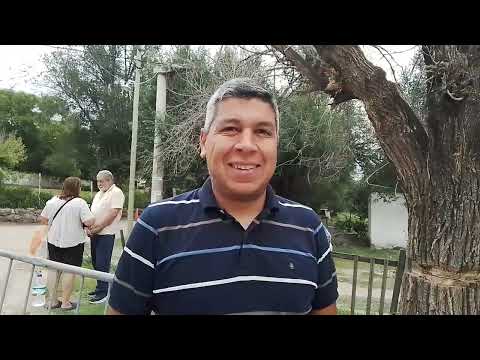 Reparación del Cruze de San Esteban Córdoba Argentina. Habla el Intendente Juan Guevara 