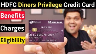 HDFC Diners Club Privilege Credit Card Full Details | Benefits | Eligibility | Fees