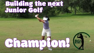 Building the next Junior Golf Champion pt. 1
