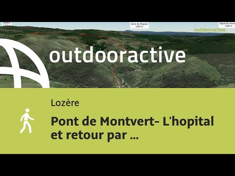 randonnée en Lozère: Pont de Montvert- L'hopital et retour par villeneuve le 2024-01-11