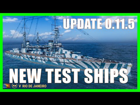 Update 0.11.5 World of Warships New Royal Navy Test Ships Wows News