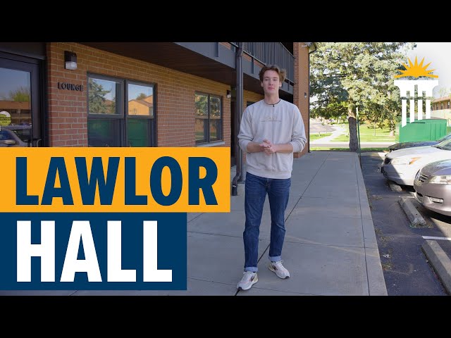 Thumbnail for video titled: Welcome to Lawlor Hall! | Dorm Tour