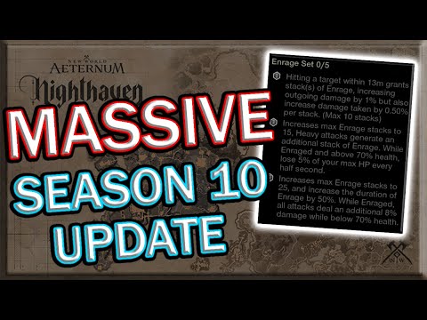 New World Season 10 Changes EVERYTHING