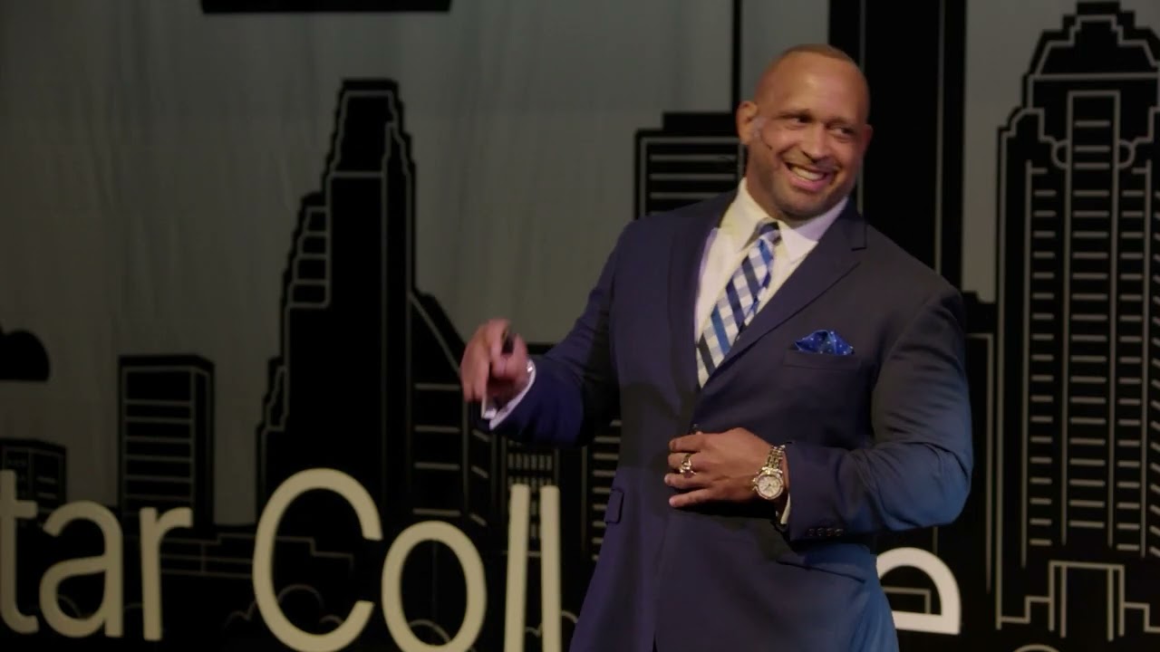 Real men get help | Hassan "MVP" Assad | TEDxLone Star College