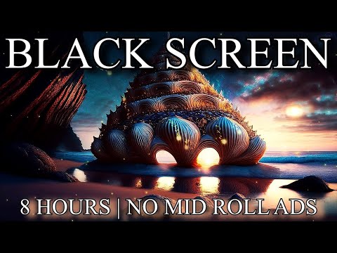 Alluring Creation Ambient Music, Deep Sleeping Music, Black Screen, Relaxing Soundscape Sleep Sounds