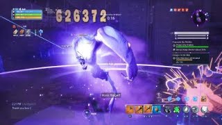 fortnite 600k melee damage with assasin sarah - fortnite melee damage