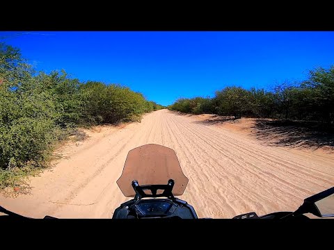 Salida en moto a las salinas por La Batea, Norte Cordobés.
