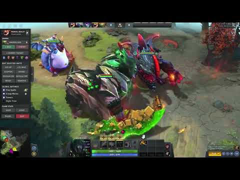 Bug with Primal Beast new skin dota 2