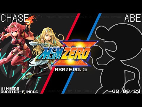 MSM:ZERO.5 - Chase (Mythra) Vs. Abe (Game and Watch) - SSBU - Winners Quarters