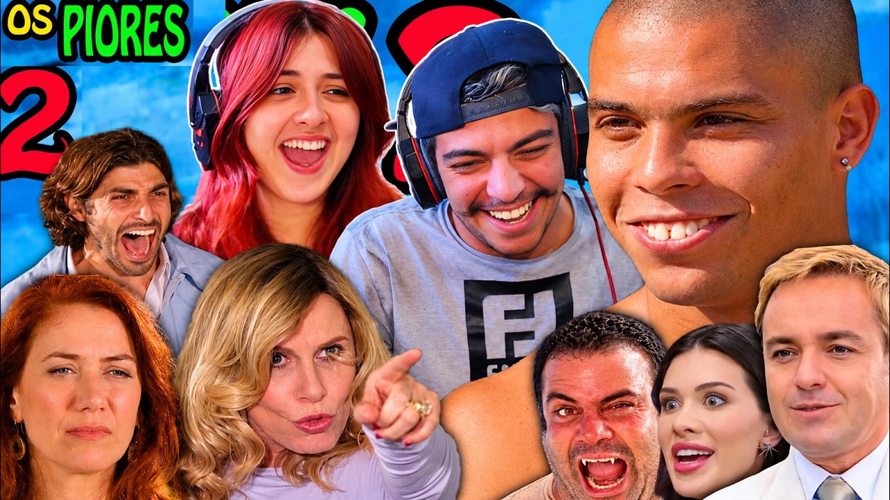 🔴 Os PIORES Atores e Atuações da TV! PARTE 2! | react