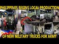 FIRST LOCALLY MADE MILITARY TRUCKS FOR THE PHILIPPINE ARMY