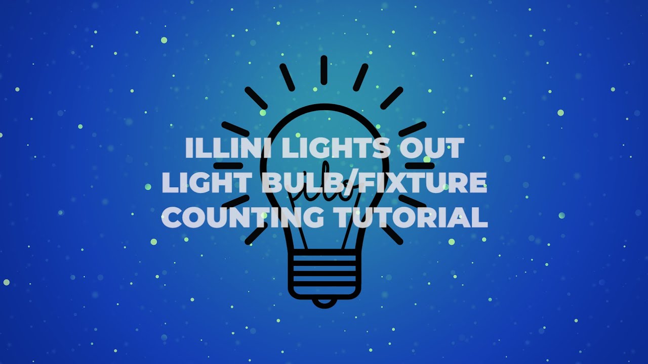 Illini Lights Out - Lighting Tutorial