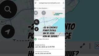 Power outages in Toronto #poweroutage #blackout #toronto | Jan 30, 2016 #poweroutages #toronto