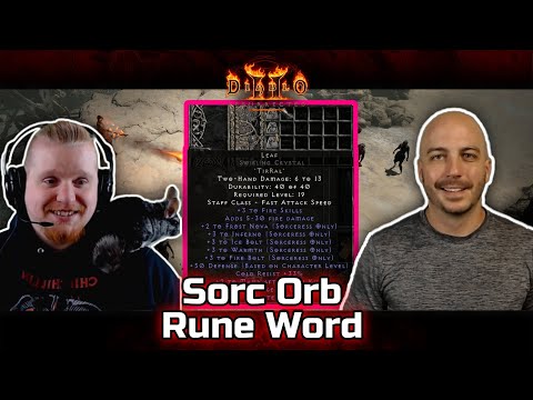 Season 3 Sorceress Orb Rune Word - Sweet Phil and GGM