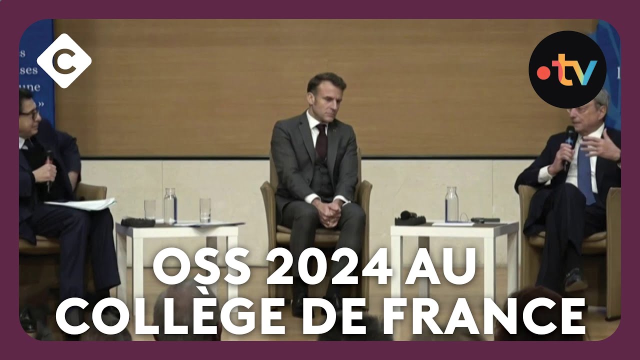 OSS 2024 au collège de France - ABC de Bertrand Chameroy - C à Vous