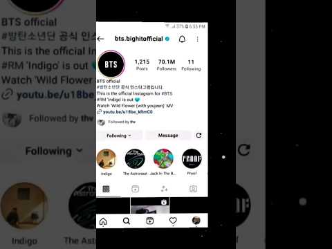 Wait for End ! 😱😱😎😎|| BTS New Instagram ID - 💜💜|| #shorts #ytshorts
