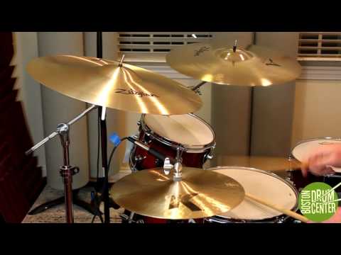 A. Zildjian 21" Sweet Ride: Traditional vs. Brilliant Finish