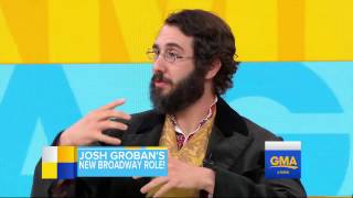 Josh Groban opens up about his Broadway debut