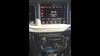 2015 Dodge Charger UConnect Backup Reverse Camera Interface