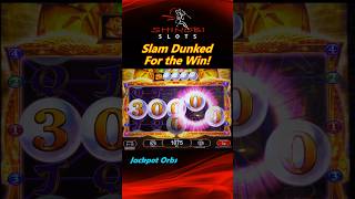 She Slam Dunked It For the Win! BIG WIN in Jackpot Orbs by Konami #shinobislots #shorts #shortfeed