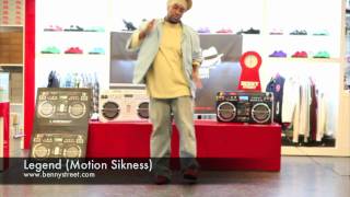 Legend poppin freestyle in bennystreet