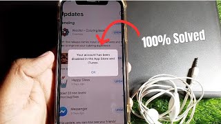 How to Fix Your Account has been Disabled in the App Store and iTunes 2024 || iOS 17