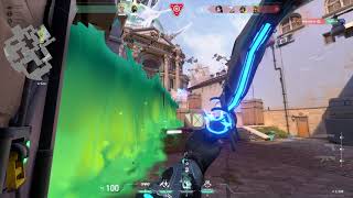 I was like BOOM BAHH SKRRA and another ace