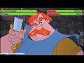 The Sword In The Stone 1963 Kitchen Battle With Healthbars