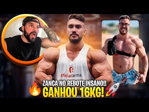 ZANCANELLI MOSTRA SHAPE 16KG MAIS PESADO!! - REBOTE INSANO