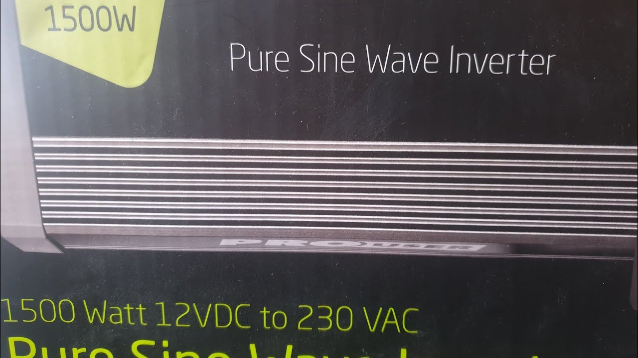 Welke omvormer 12 volt naar 220 volt en hoe groot moet je accu zijn.