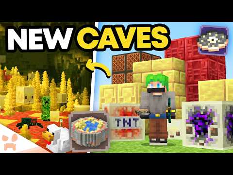MINECRAFT CHAOS CUBED OUT NOW: BIG CAVE UPDATE, NEW BLOCKS, SULFUR CUBES + MORE!!