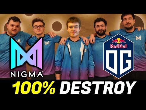NIGMA vs OG — 100% DESTROYED