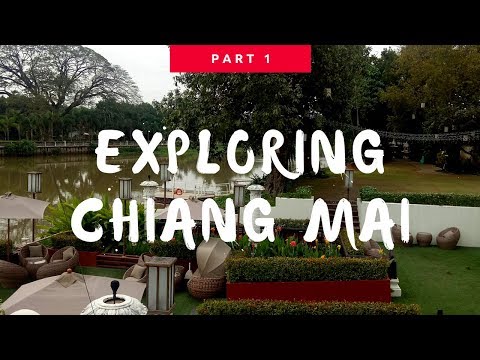 EP1 | CHIANG MAI | Templo Wat Phan Tao, mercado de domingo, bazar noturno, noções básicas de ervas e café Klerm