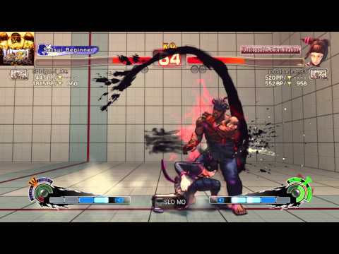 ULTRA STREET FIGHTER IV Evil Ryu vs Juri