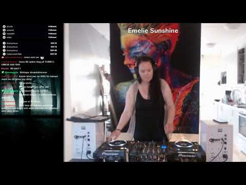 Emelie Sunshine - Progressive Psytrance - Live DJ set from stream 20/5 2020