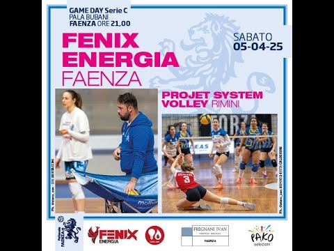 Pallavolo Faenza – 05 04 2025 Volley femminile Serie C: "Fenix Energia Pallavolo Faenza  - Rimini"