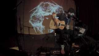 Solo Guitar Looping Wizardry by Michael Garfield ft. Live Visuals by Topher Sipes