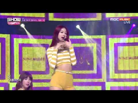 9Muses 3rd Week of July "Hurt Locker" Show Champion (7/15/2015)