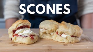How To Make Scones | Super Easy 3 Ingredient Scones With Lemonade (PERFECT for afternoon tea!)