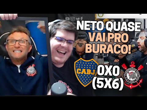 CASIMIRO REAGE: RÁDIO CRAQUE NETO - BOCA JUNIORS X CORINTHIANS LIBERTADORES 2022 |Cortes do Casimito