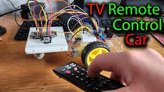 Get Creative And Build Your Own ESP8266 IR TV Remote Controlled Car For Beginners